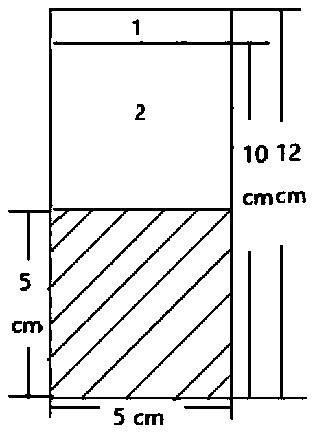 Method for judging the level of metal chromium content on the surface of chrome-plated plate