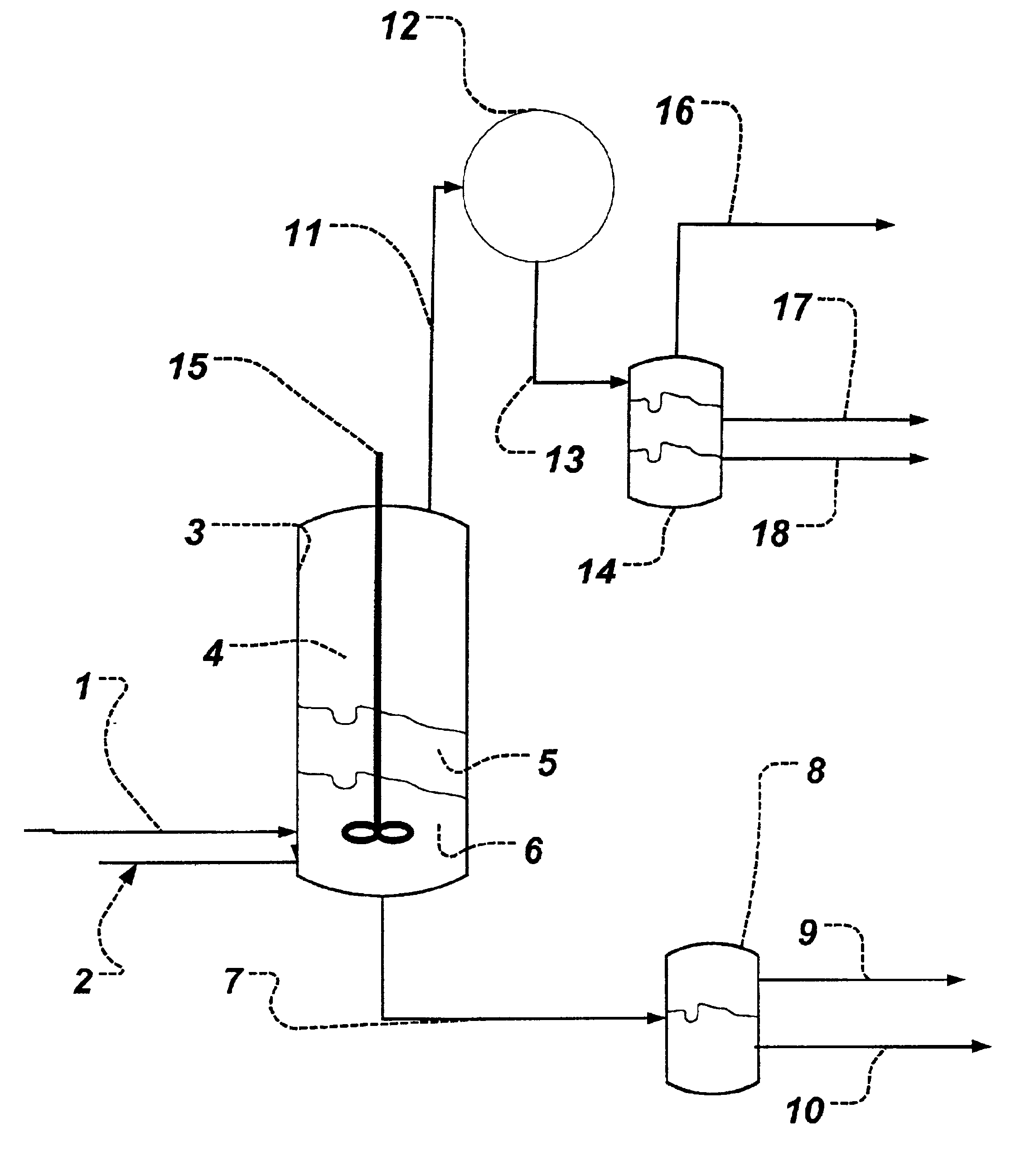 Azeotropic distillation process for producing organic acids or organic acid amides