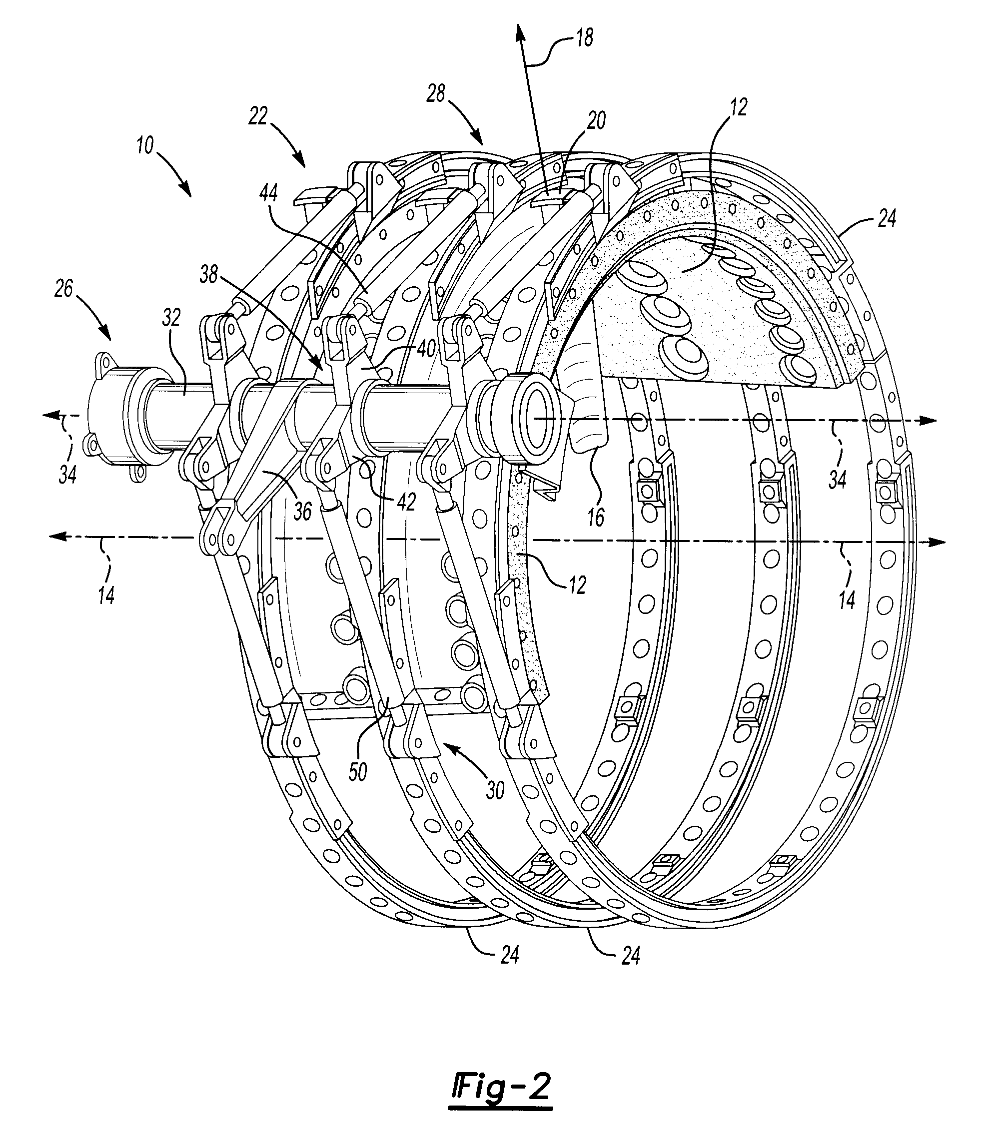 Variable vane actuation system