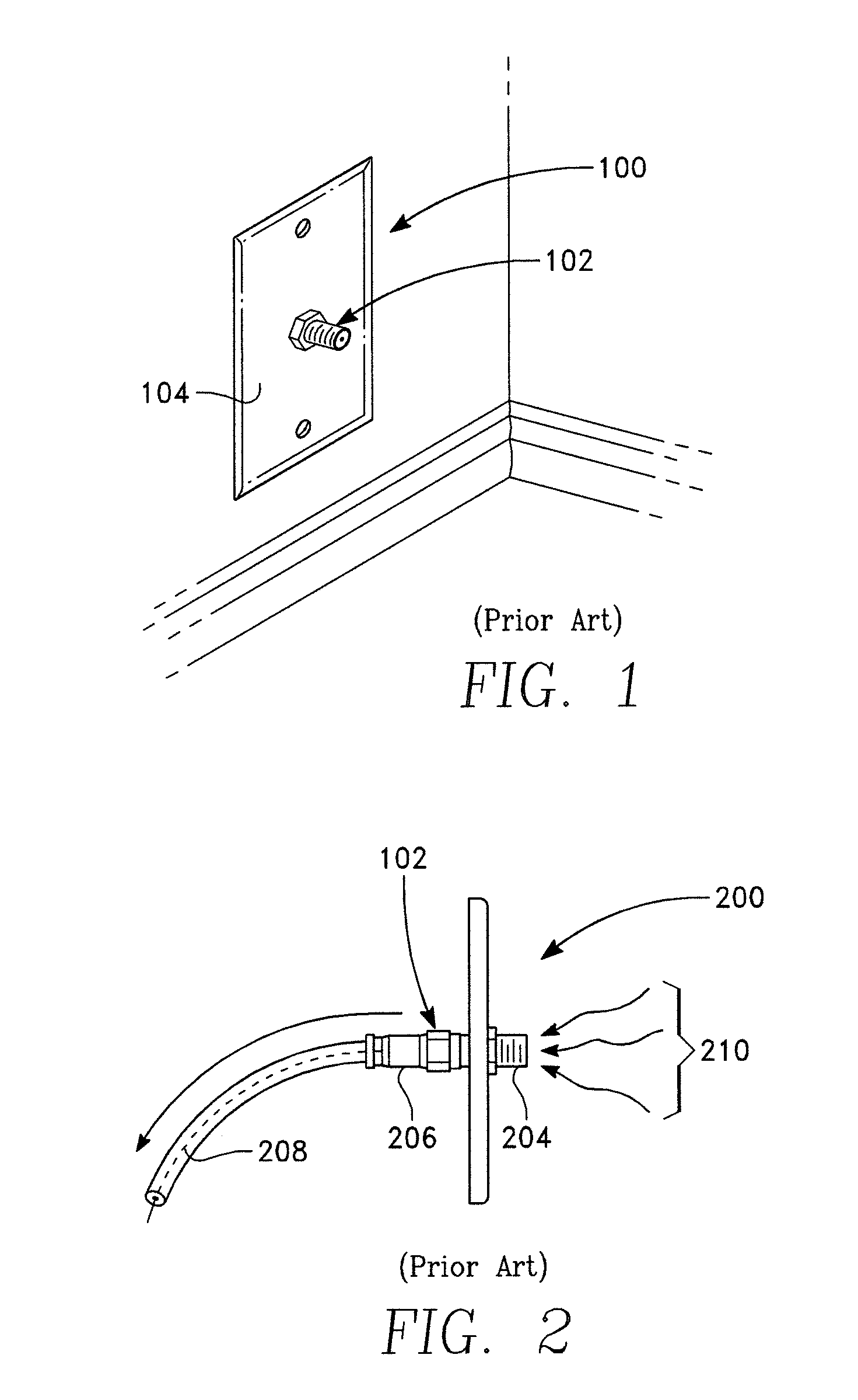 Coaxial connector with ingress reduction shield