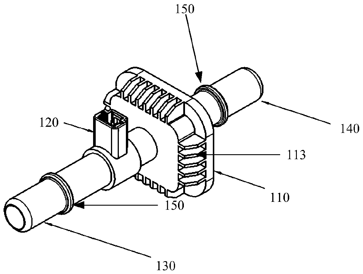 Single-channel sealing connection device