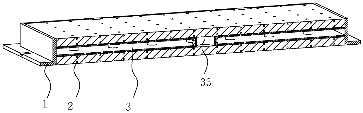 Concrete civil air defense door and production process thereof