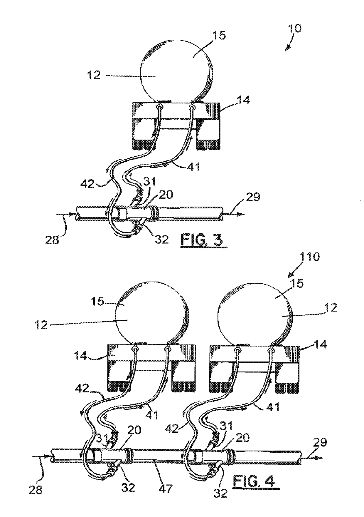 Water heating apparatus for continuous heated water flow and method for use in hydraulic fracturing