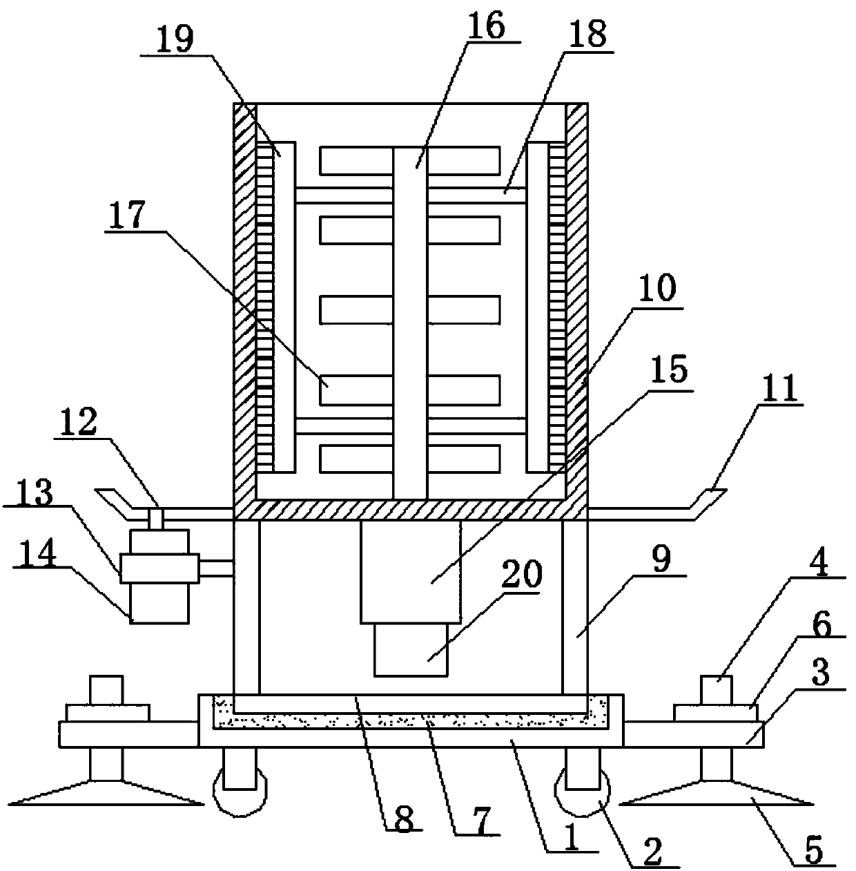 Self-cleaning reaction kettle for processing chocolate sugar