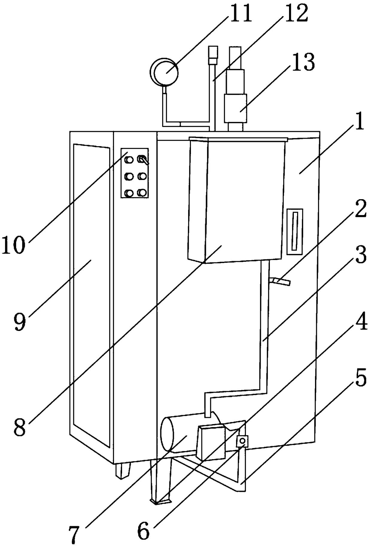 Electrothermal steam generating device