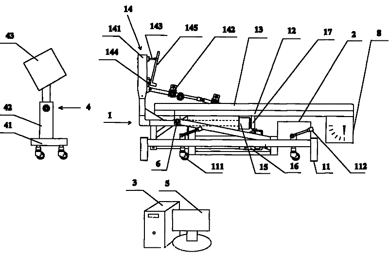 Visual feedback type dynamic balance assessment and training system