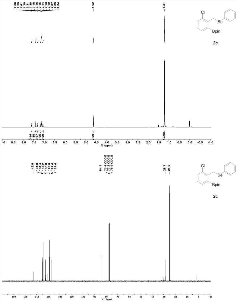 A method for rapid preparation of benzylselenide compounds based on selenium-directed carbon-hydrogen bond boronation