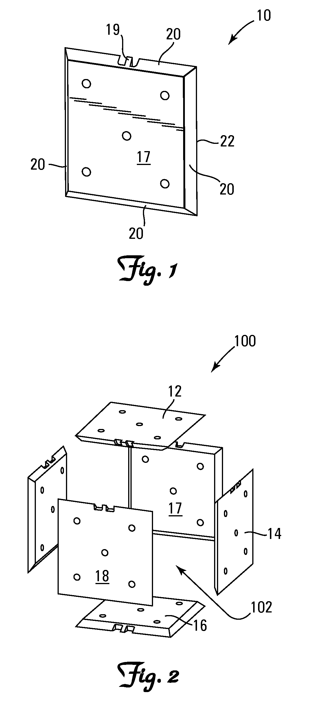 Modular cuboidal passive temperature controlled shipping container