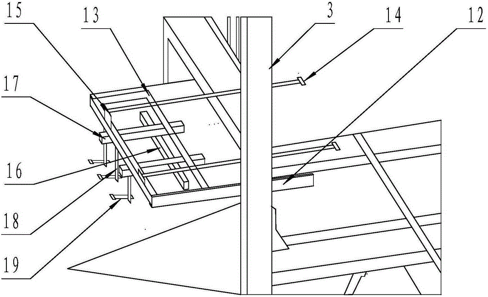 Sand mold frame stripping system