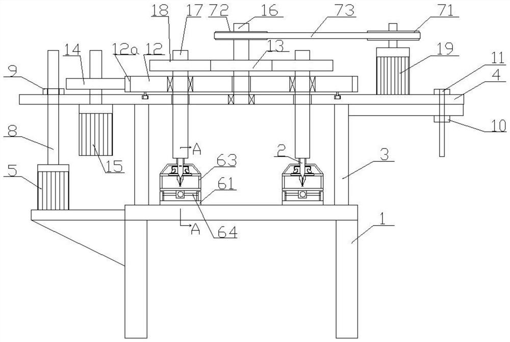 Perforating device for constructional engineering