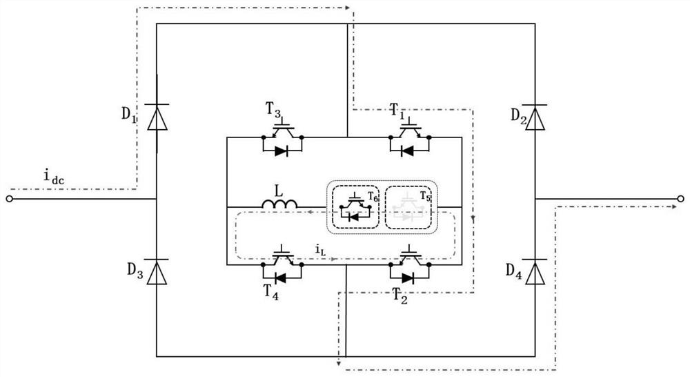 Bidirectional current-limiting DC current limiter