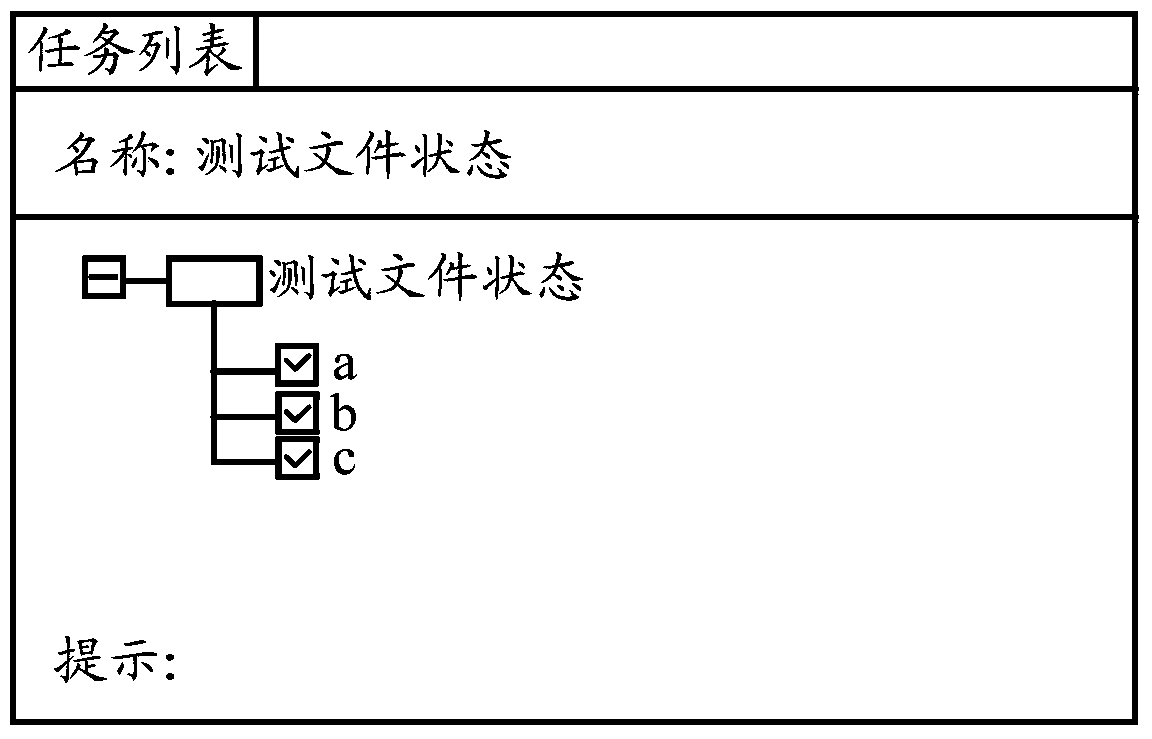 File status display method and file status display system