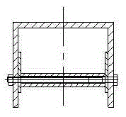 Rock burst prevention steel structural part roadway support shrinkage structure