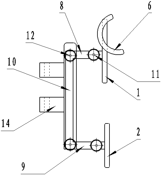 Chest and abdomen bracket device