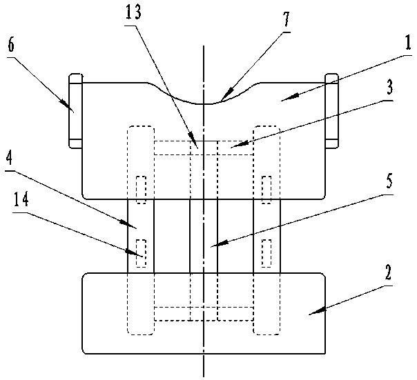 Chest and abdomen bracket device