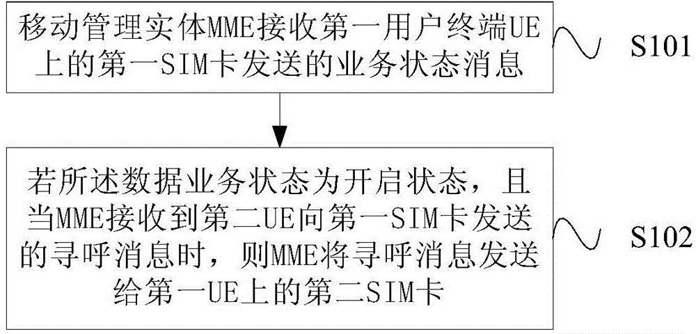 Service access method and mobile management entity