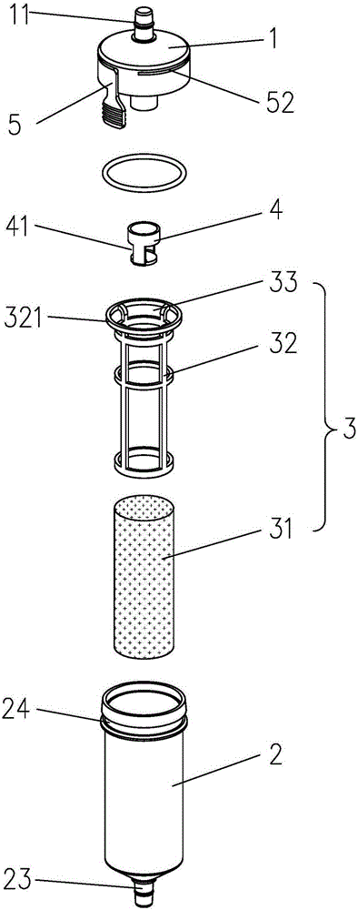 Stone filtering collector