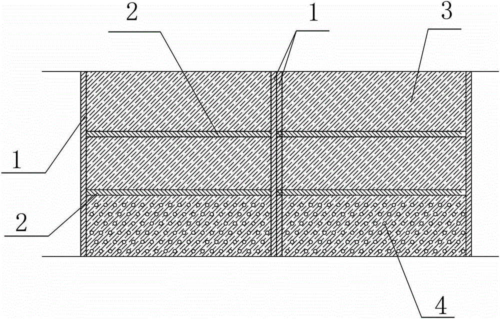 Cofferdam device for controlling waste working face in landfill