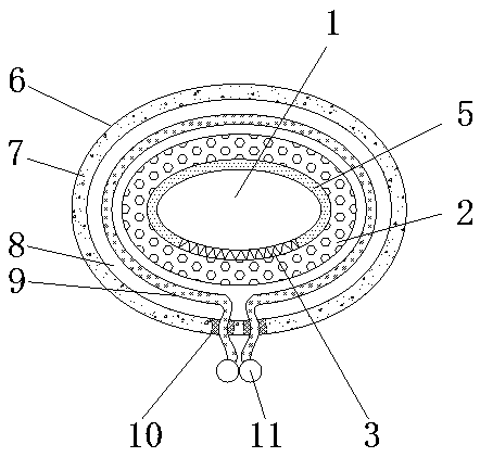 Glove for palm dust sample collection for dermal exposure assessment