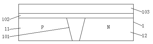 Method for improving reliability of under-gate technology high-K gate dielectric medium CMOS (complementary metal oxide semiconductor)