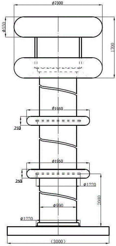 High altitude area 750 kV shunt reactor local discharge test device