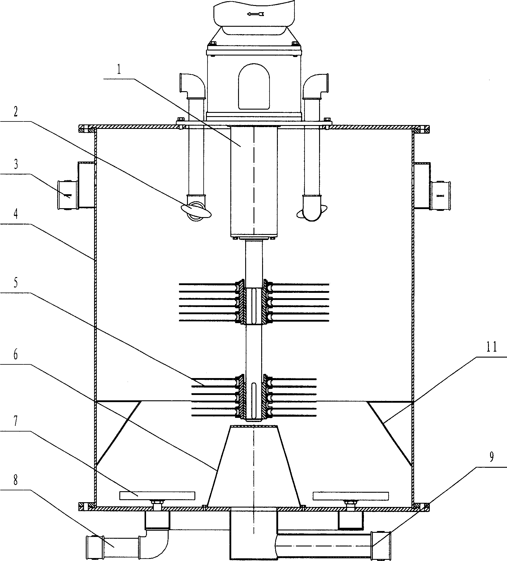 Extracting device