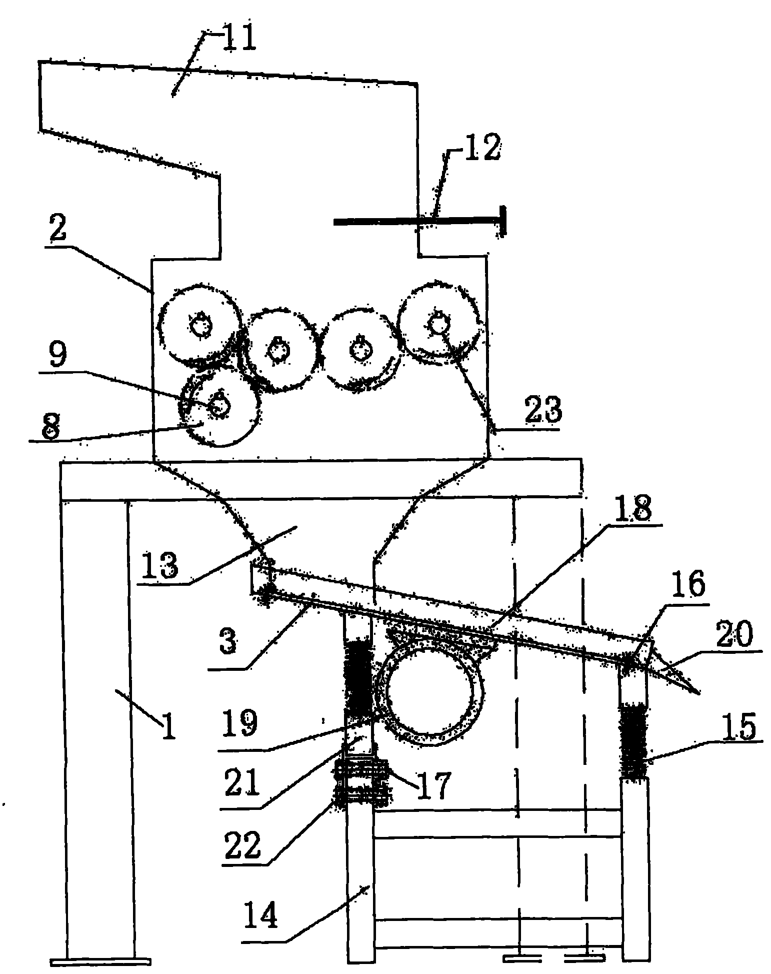 Method and equipment for disassembling waste ceramic resistors and recovering resources