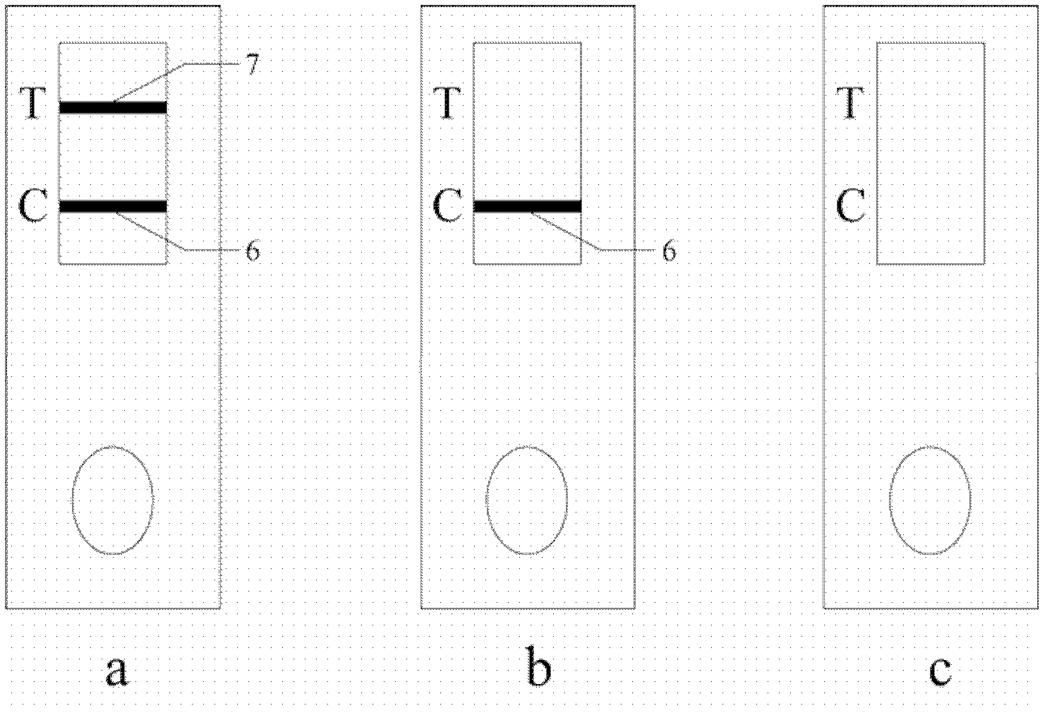 Lead ion detection test paper and preparation method thereof