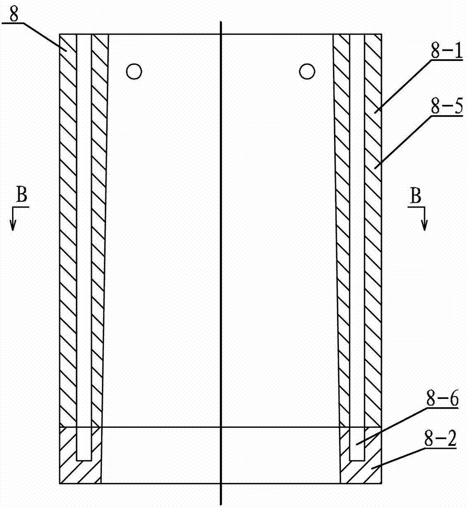 Non-pollution directional solidification method of high-niobium titanium aluminum intermetallic compound