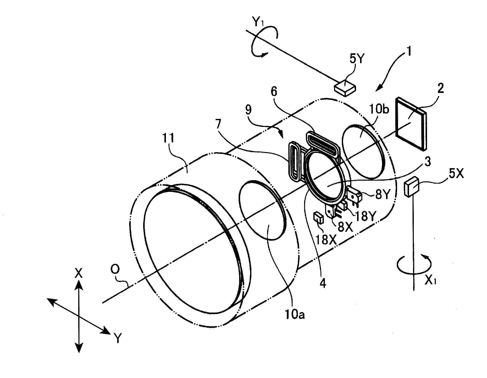 Correction-lens-moving voice coil motor, Anti-vibration device, interchangeable lens unit and optical apparatus