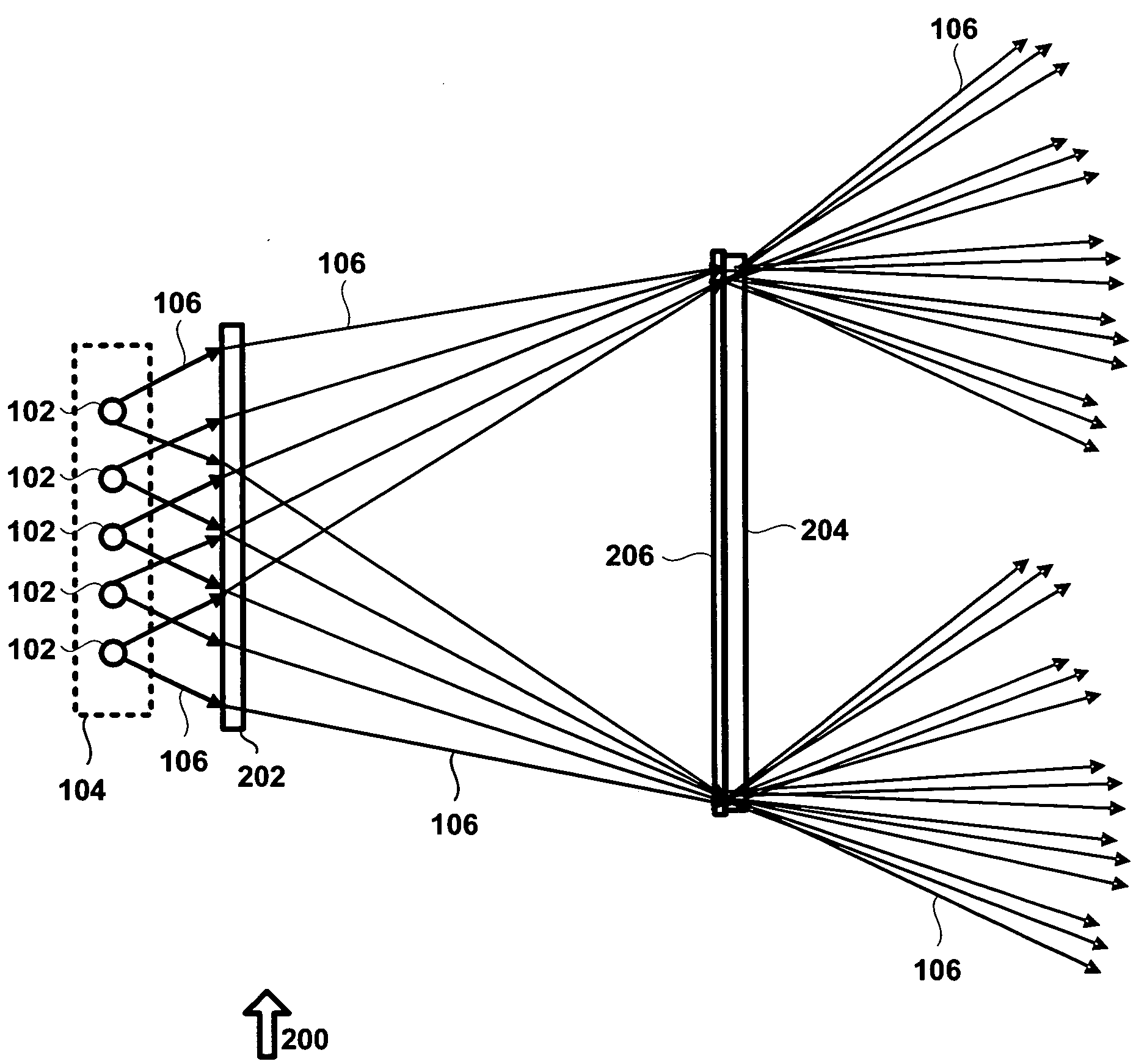 Lens system for traffic signal lighting