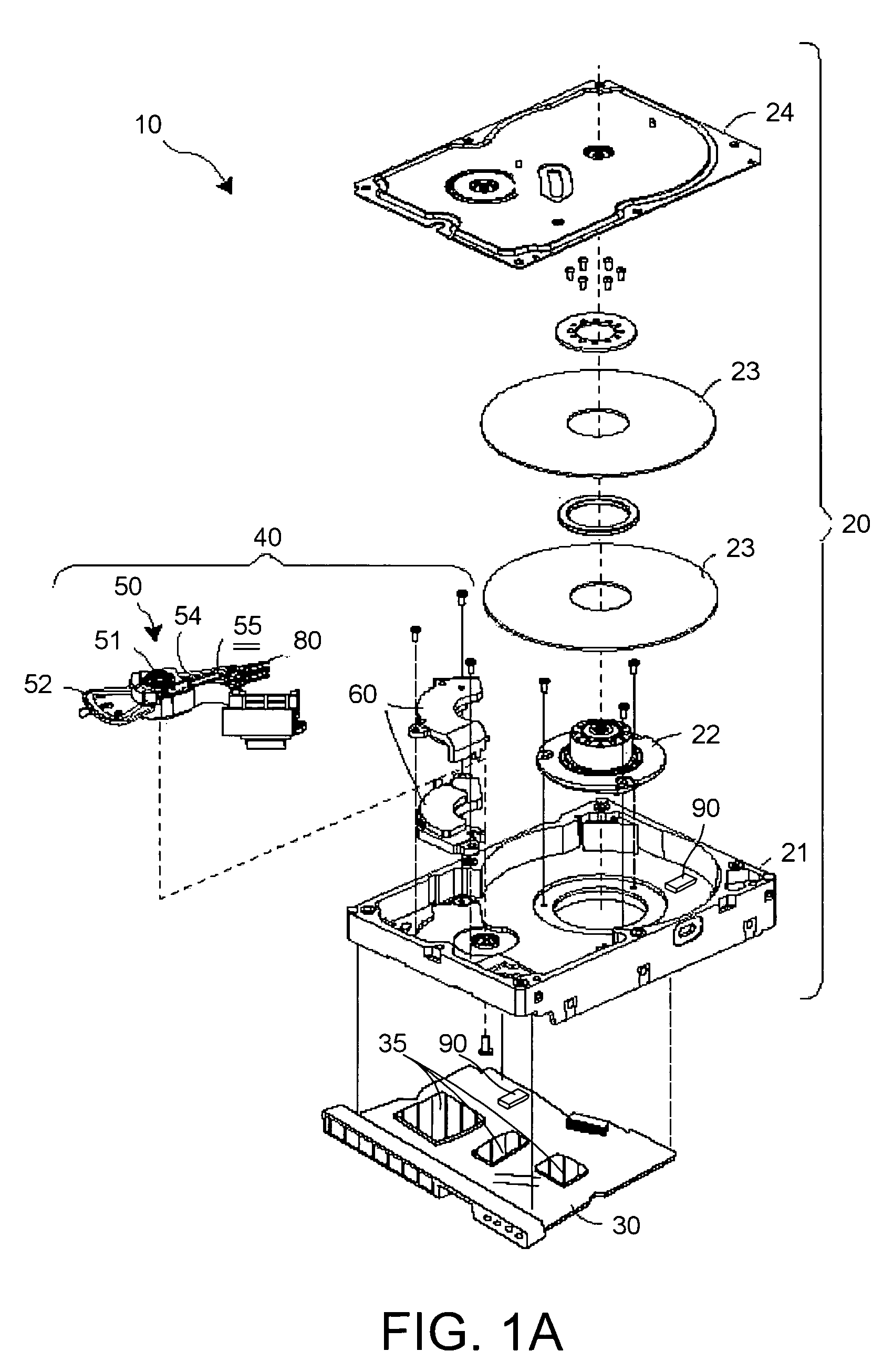 Acceleration disturbance detection subsystem for use with disk drives