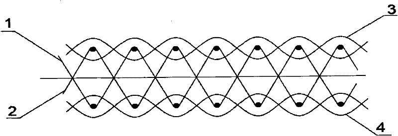 Weaving method of high density panne velvet