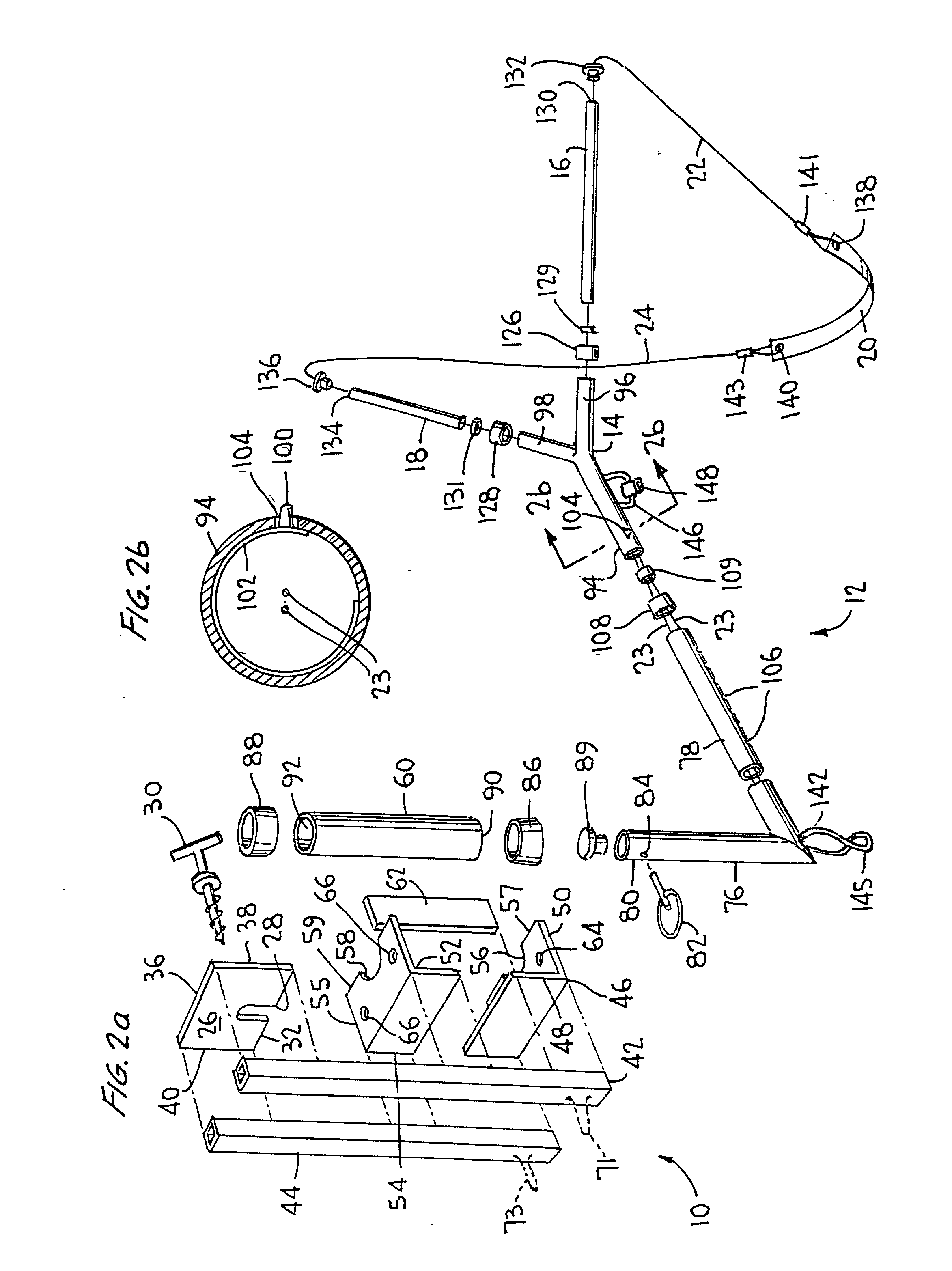 Hunter's shooting rest and method of using same