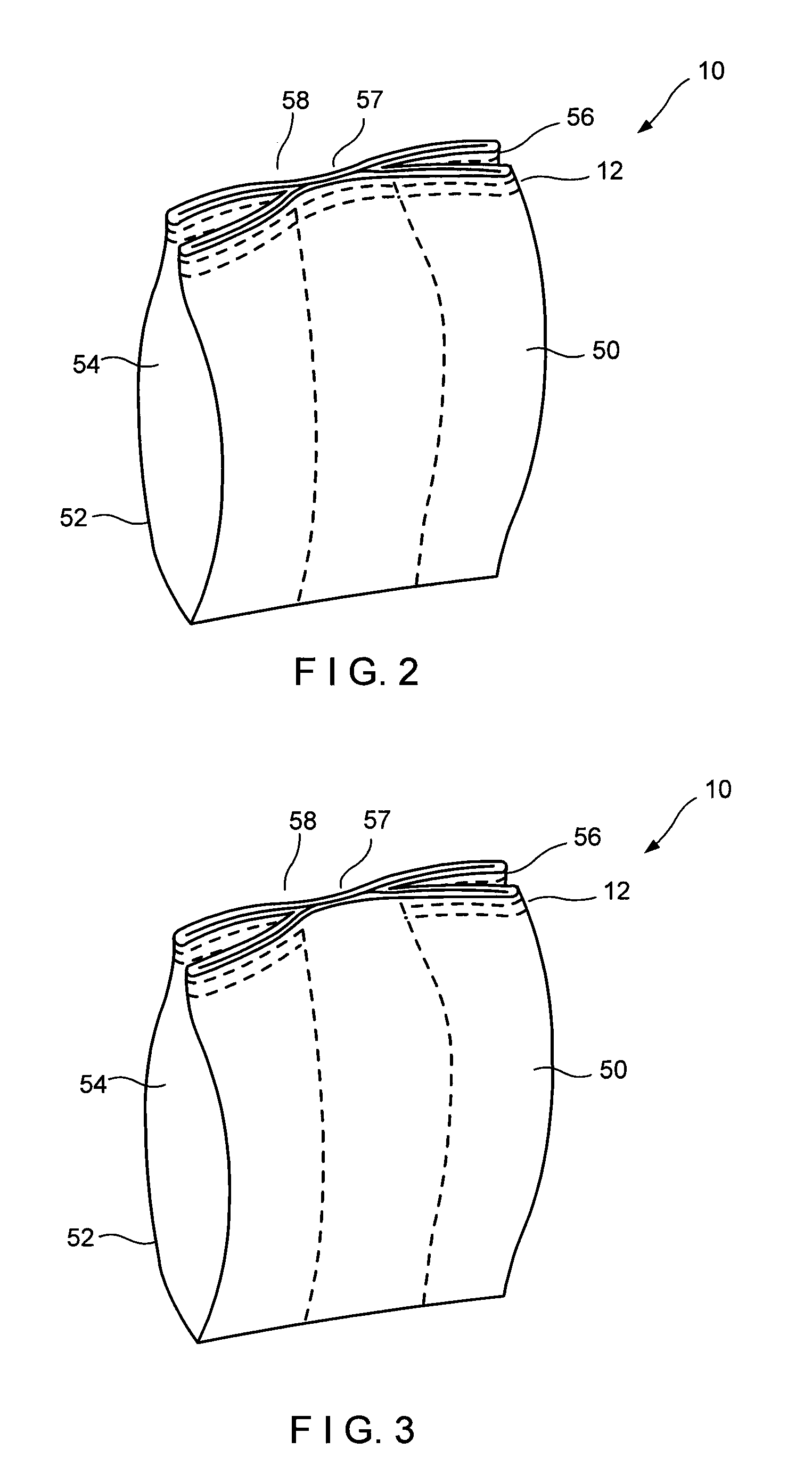 High burst package having a reclosable pour spout