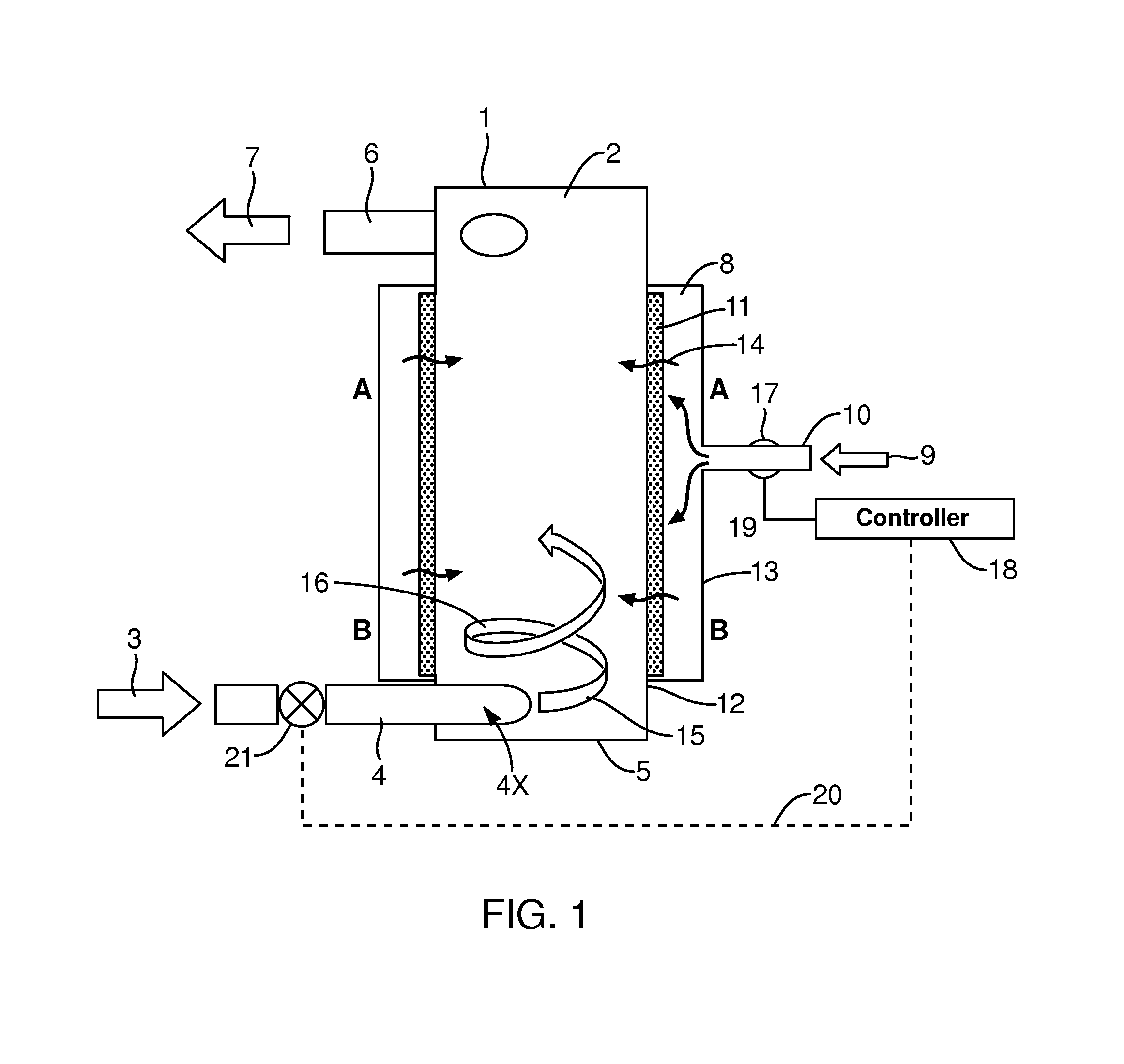 Systems and methods for diffusing gas into a liquid