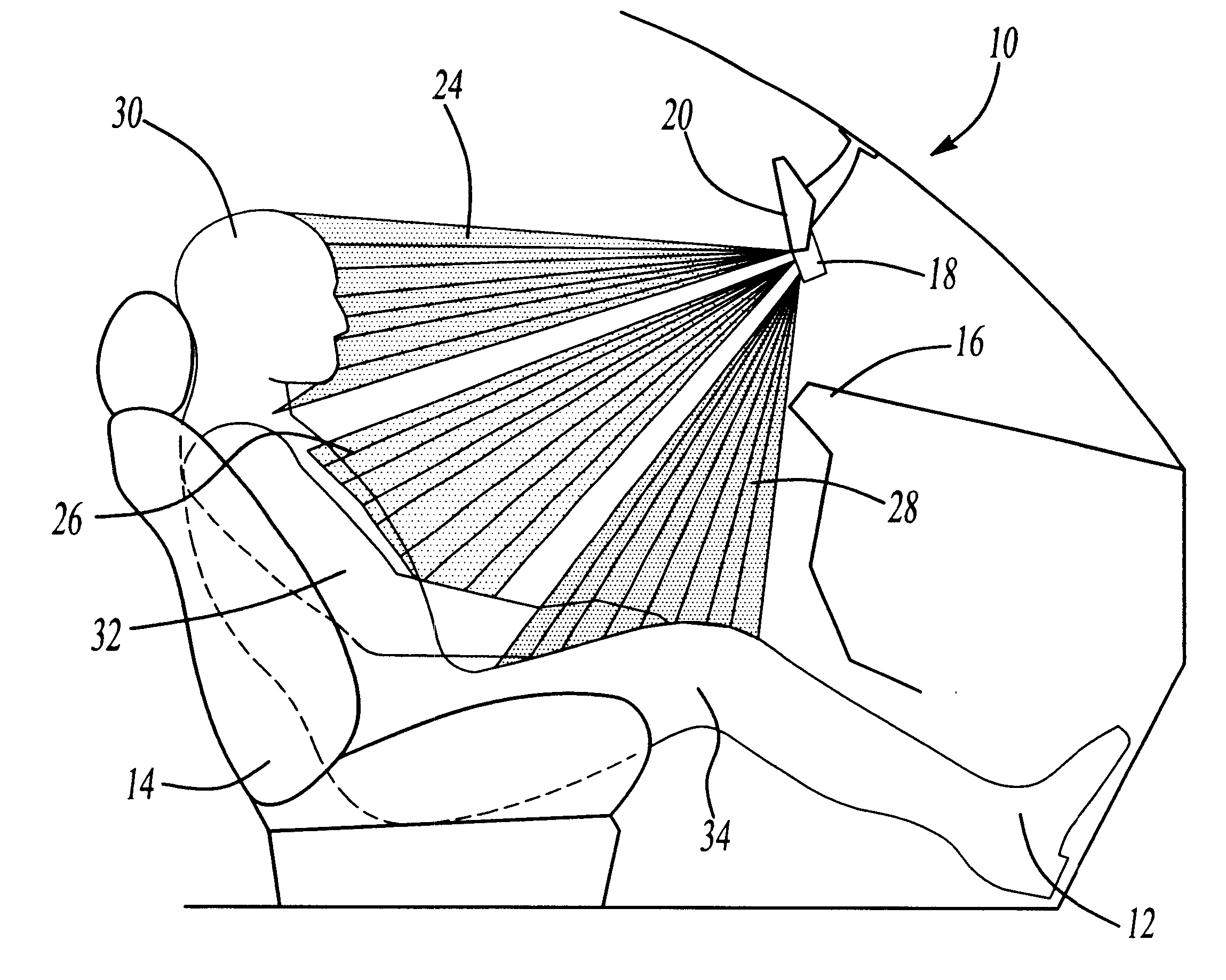 Vehicle occupant sensing system