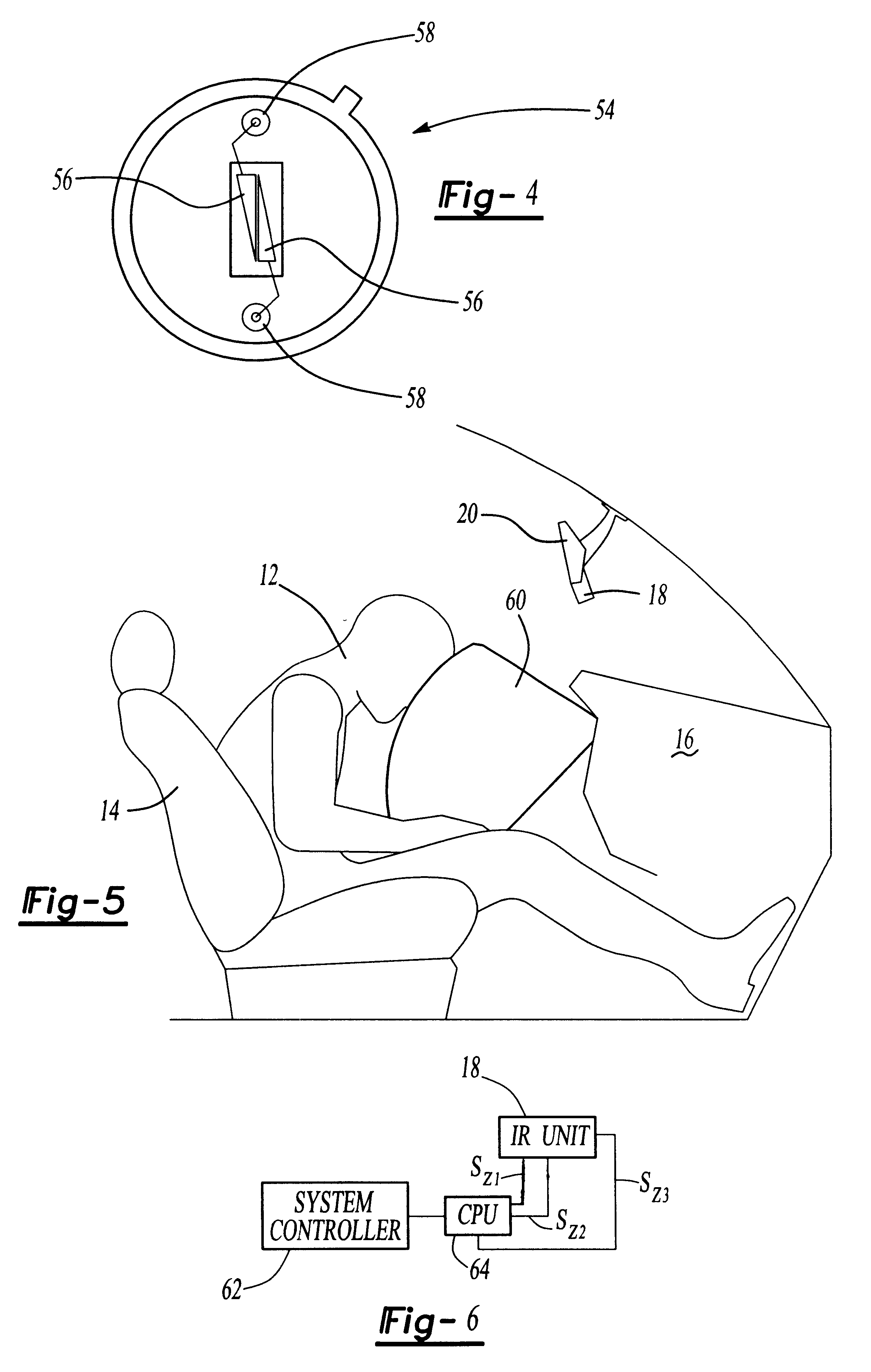 Vehicle occupant sensing system