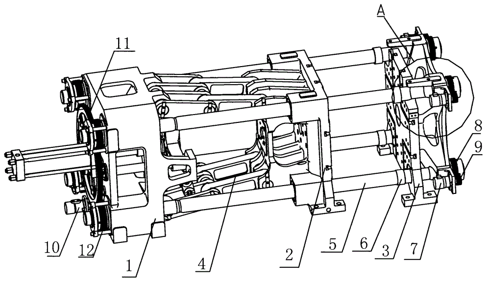 Clamping Mechanism of Injection Molding Machine and Its Clamping Force Balance Adjustment Method