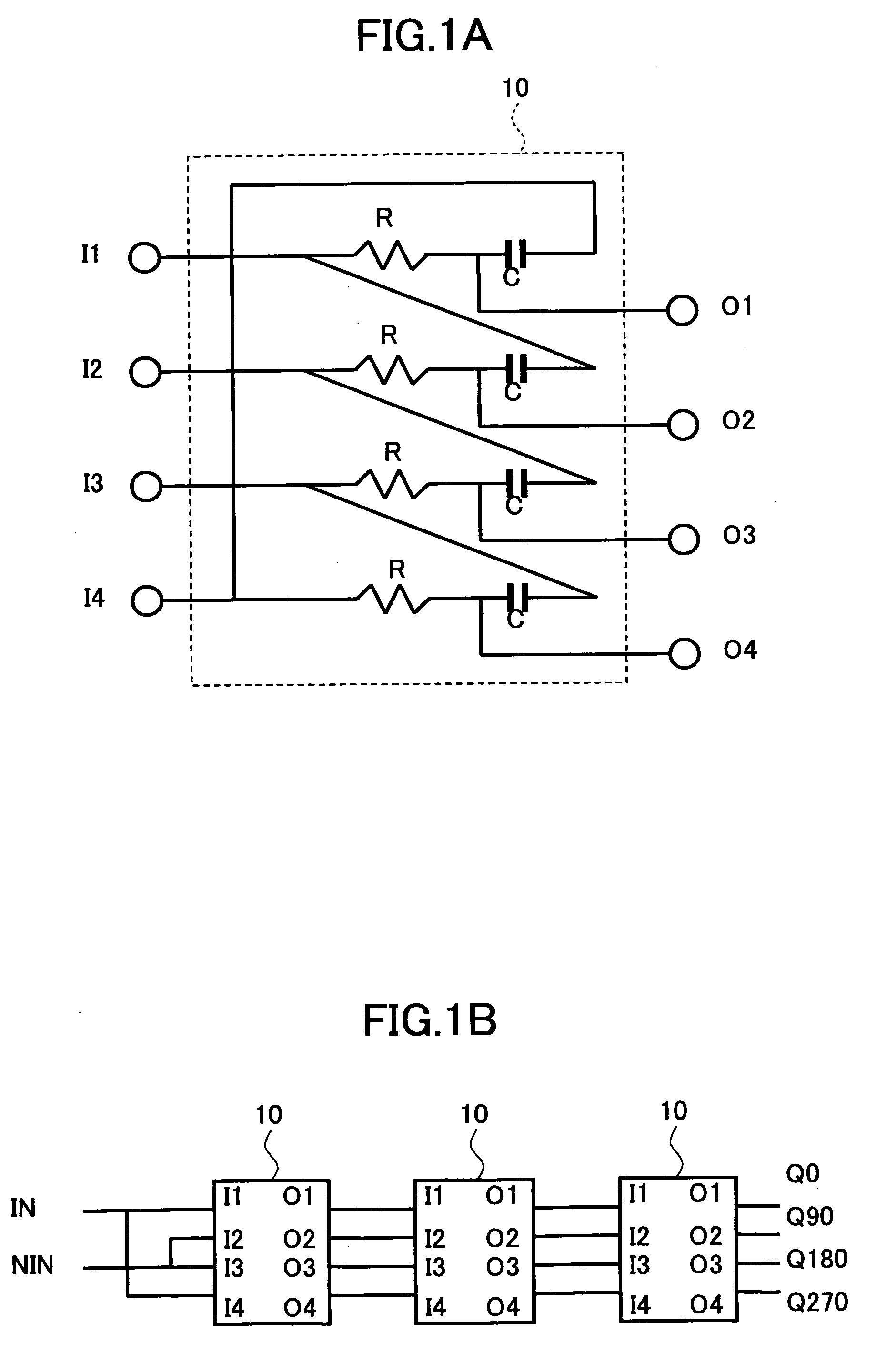 Phase shifter circuit with proper broadband performance