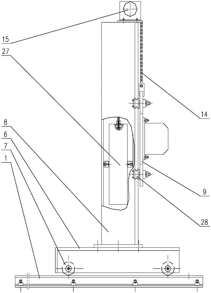 Oil tank shell inner rib plate welding equipment