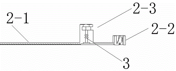 Wire harness fastening device