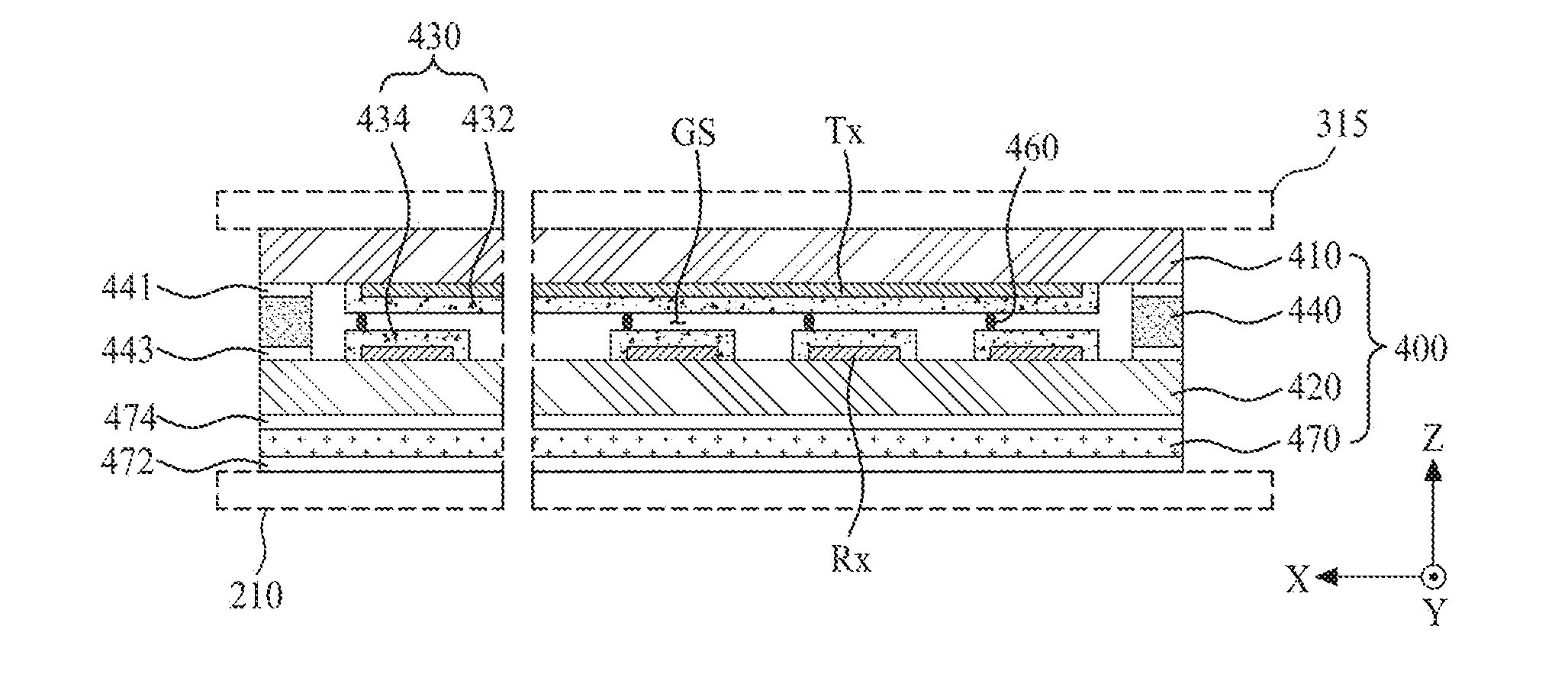 Electronic device having force touch function