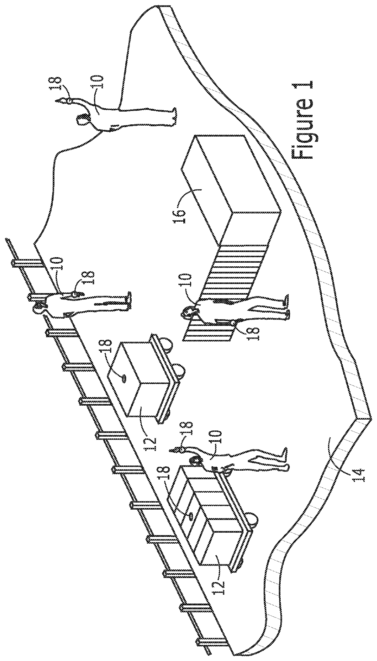 Computing device and method for tracking movement of objects