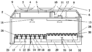 Easily-installable agricultural seedling raising device