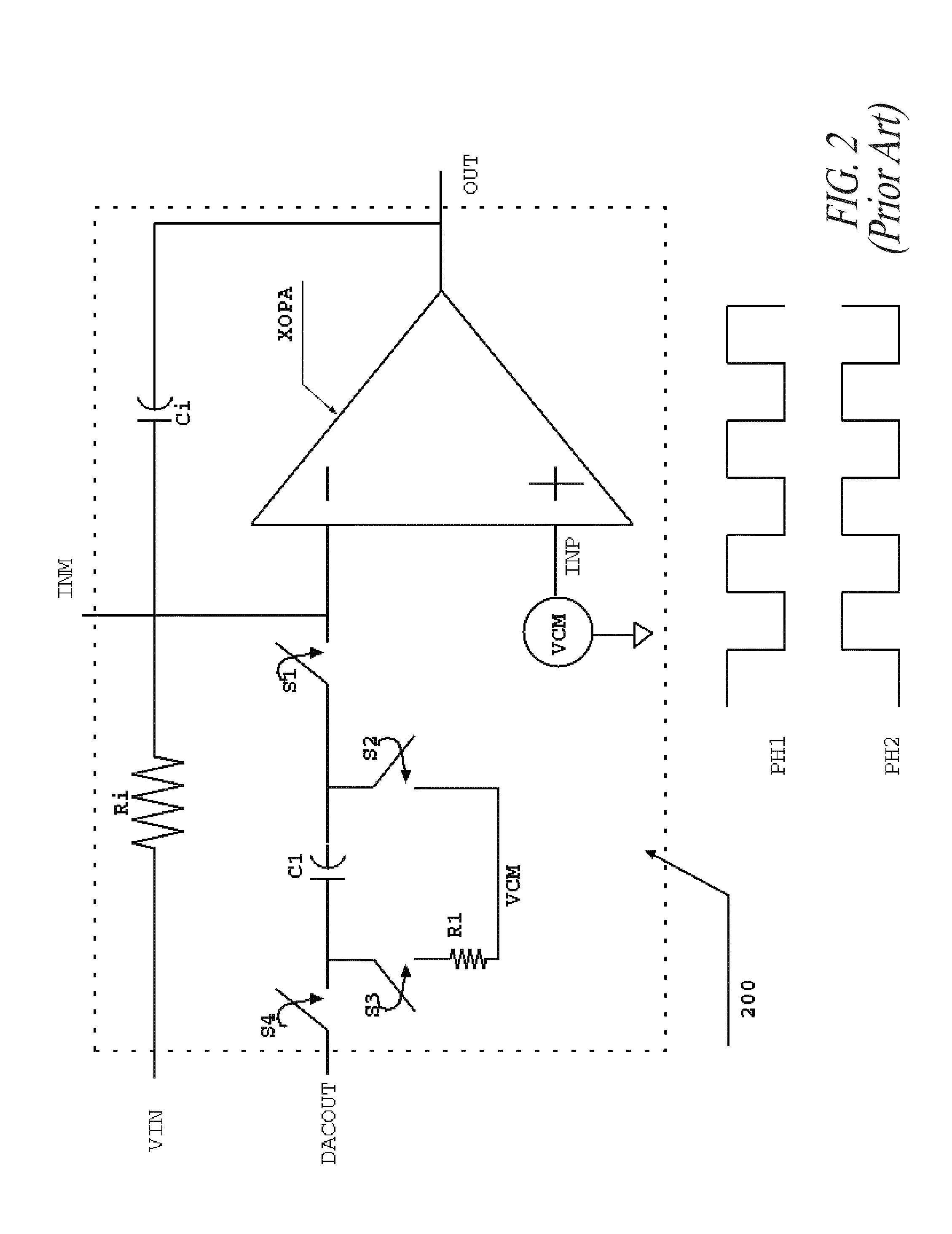 Switched charge storage element network