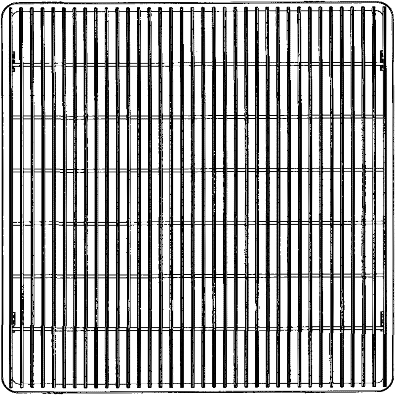 Air outlet mesh of outdoor unit of air conditioner