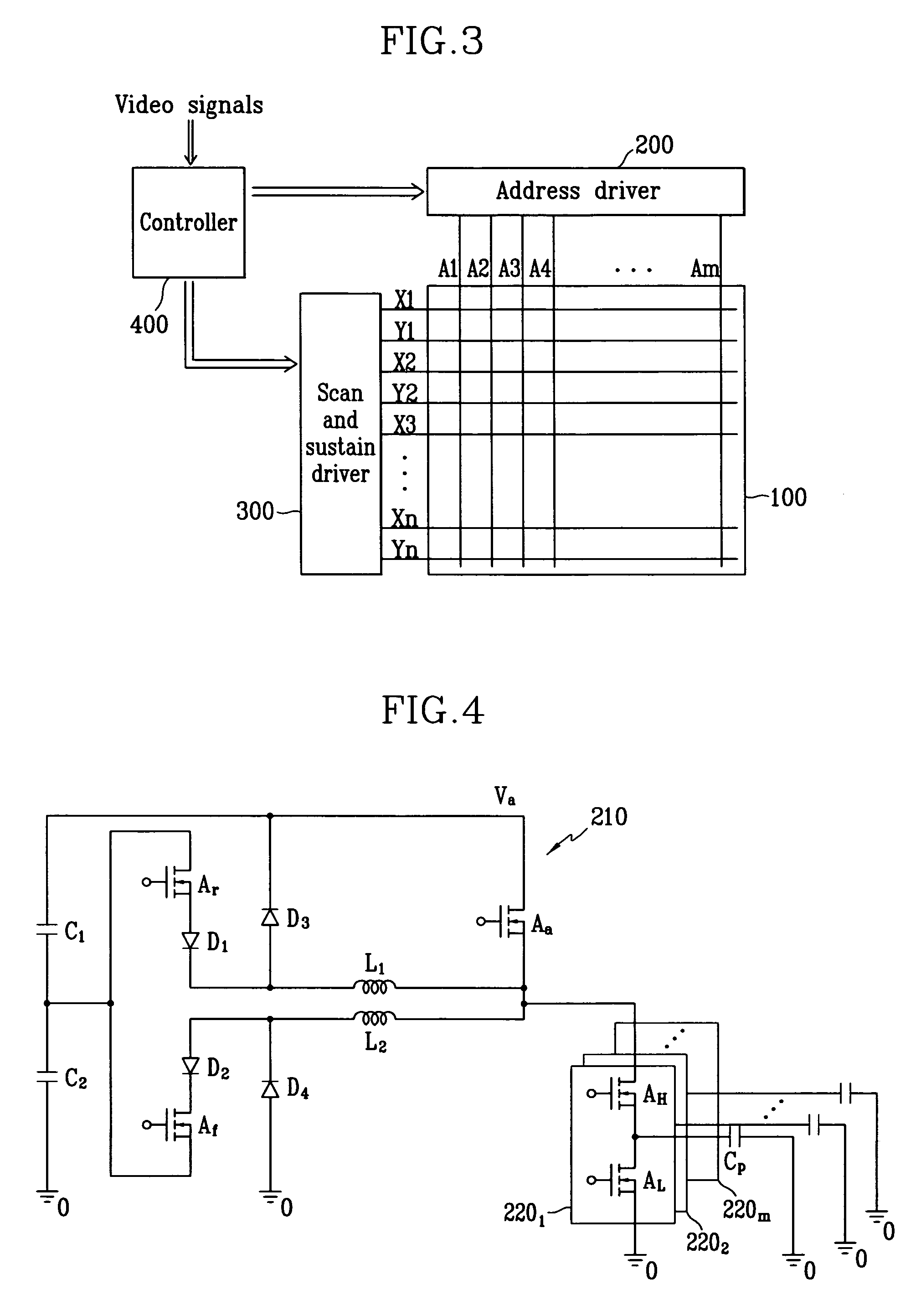 Plasma display panel driver, driving method thereof, and plasma display device