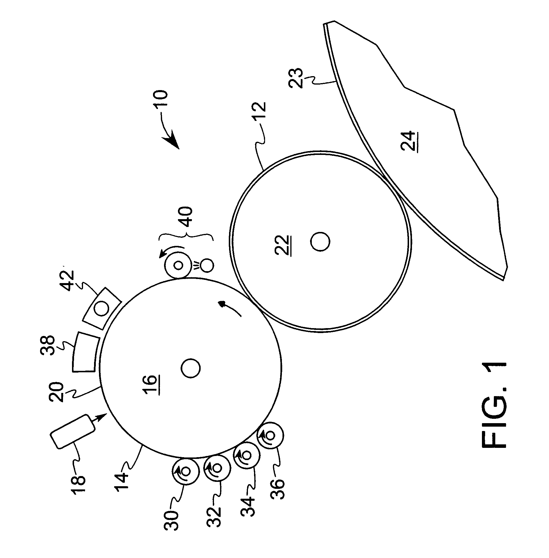 Intermediate transfer blanket for use in electrophotographic printing