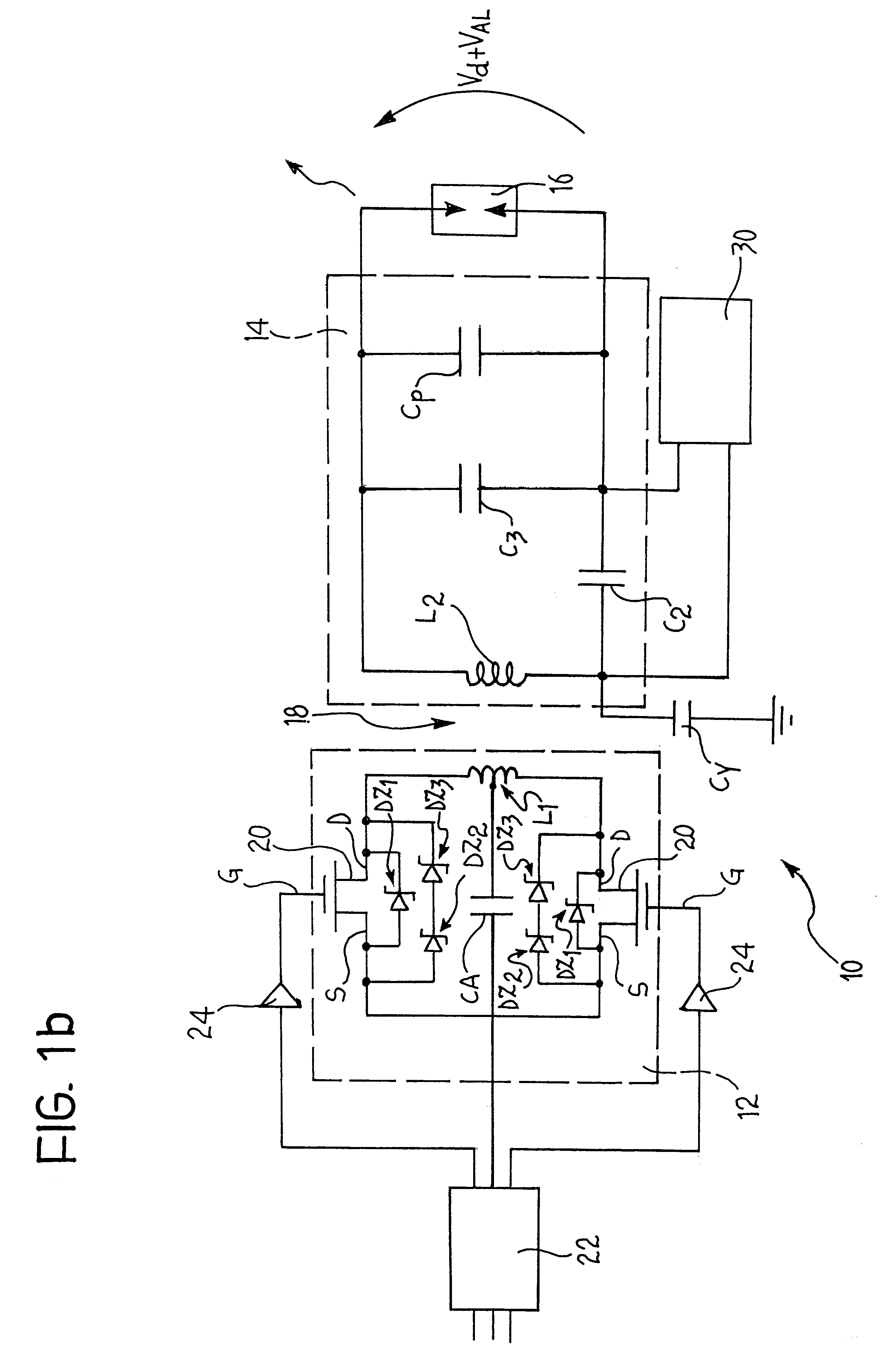 Solid state resonance igniter for control of the number of high voltage pulses for hot restrike of discharge lamps